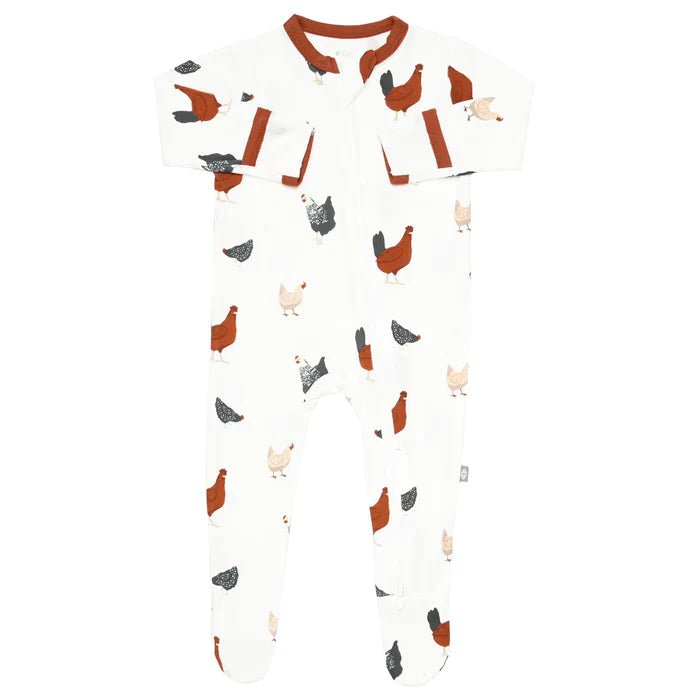 Kyte Baby Kyte Baby - Zippered Footie - 0 - 3m