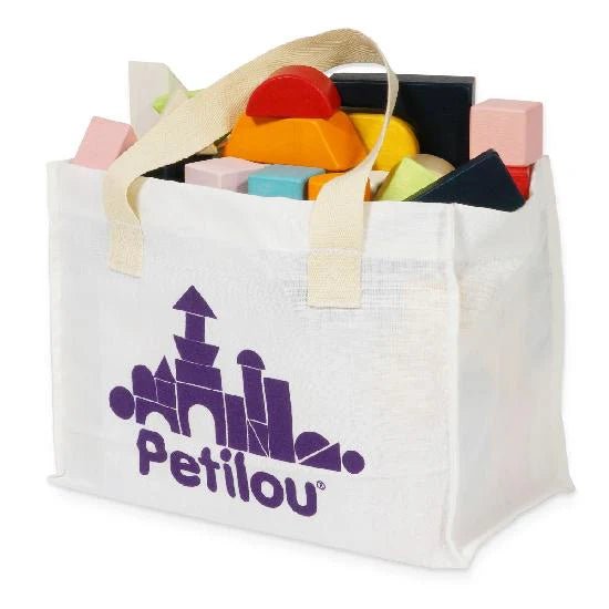 Le Toy Van Wooden Blocks & Bag