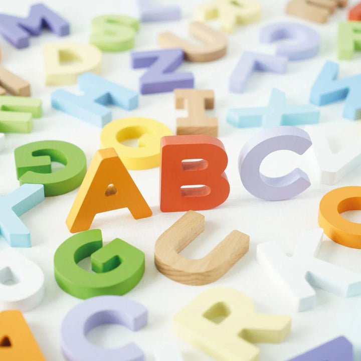 Le Toy Van Wooden Letters & Bag