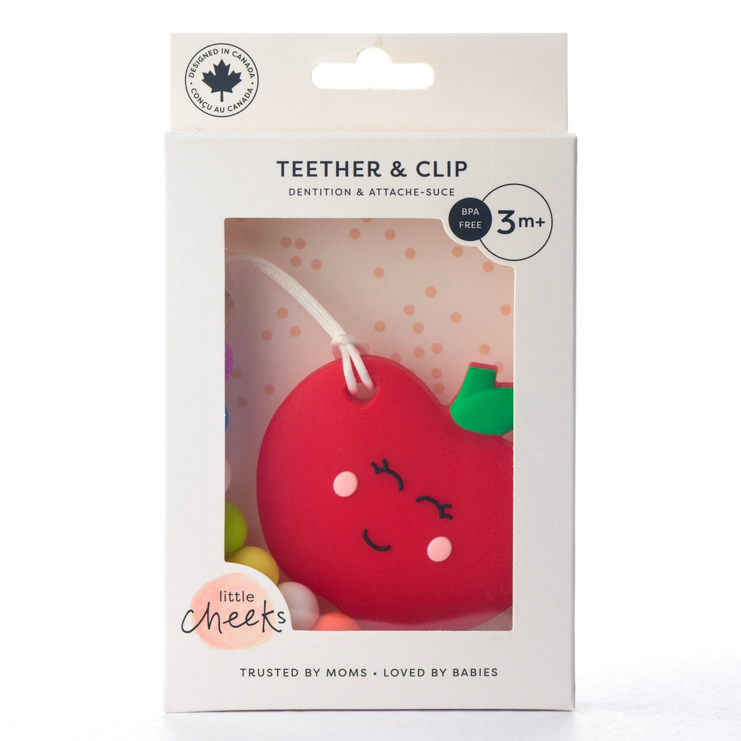 Little Cheeks Little Cheeks Apple Clip