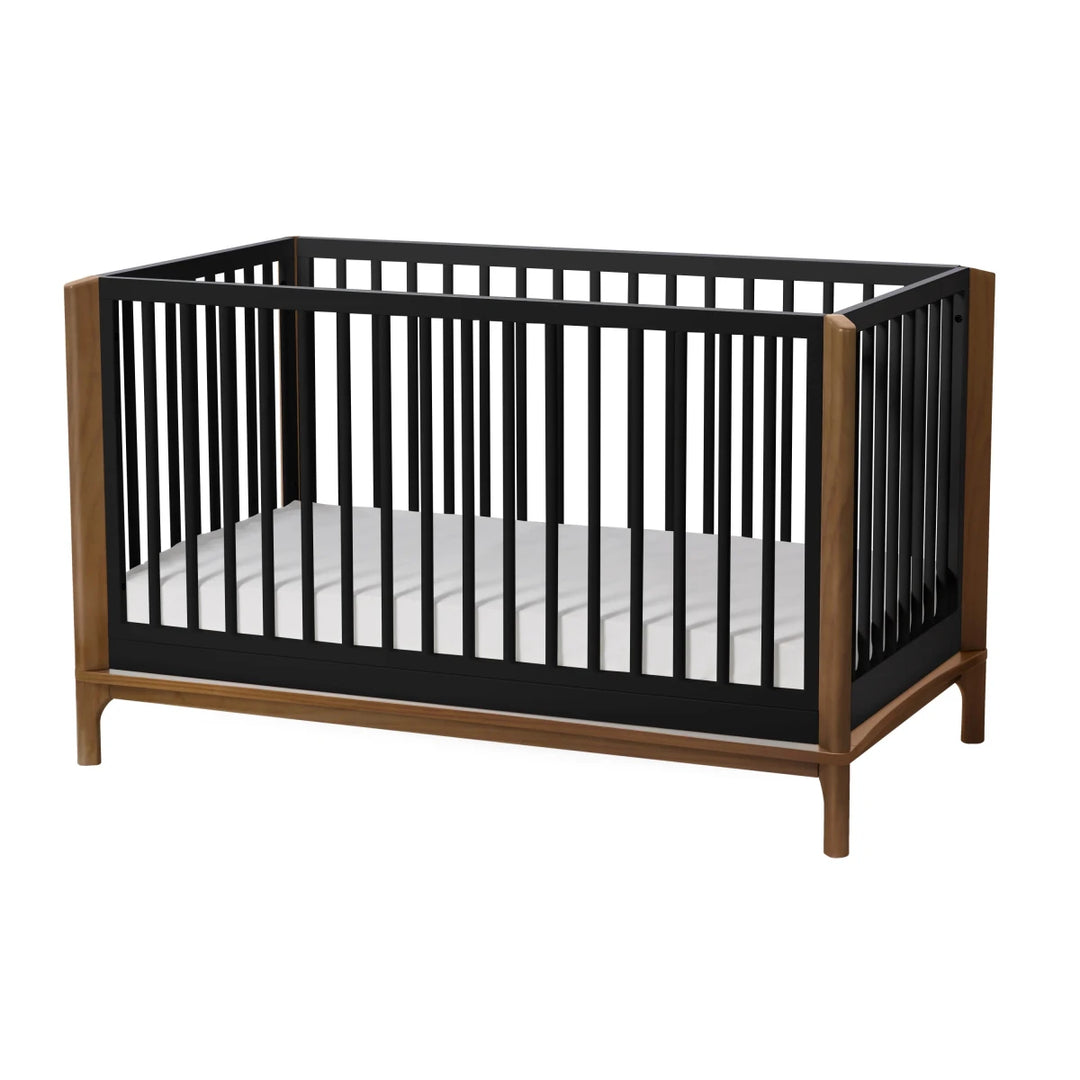 Laurel 4 - in - 1 Convertible Crib Cribs & Toddler Beds Black/Chestnut - Image 2