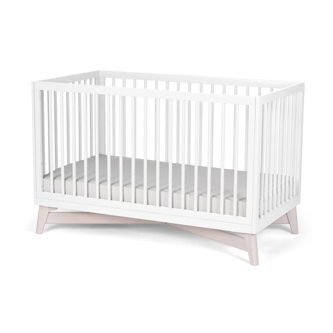 Pala 4 - in - 1 Crib Cribs & Toddler Beds White/Whitewash - Image 2