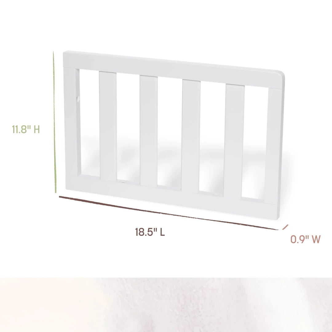 Pala Toddler Bed Guardrail with Spindles Cribs & Toddler Beds white - Image 4