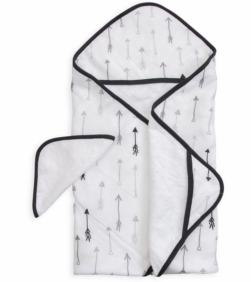 little unicorn Hooded Towel & Washcloth Set