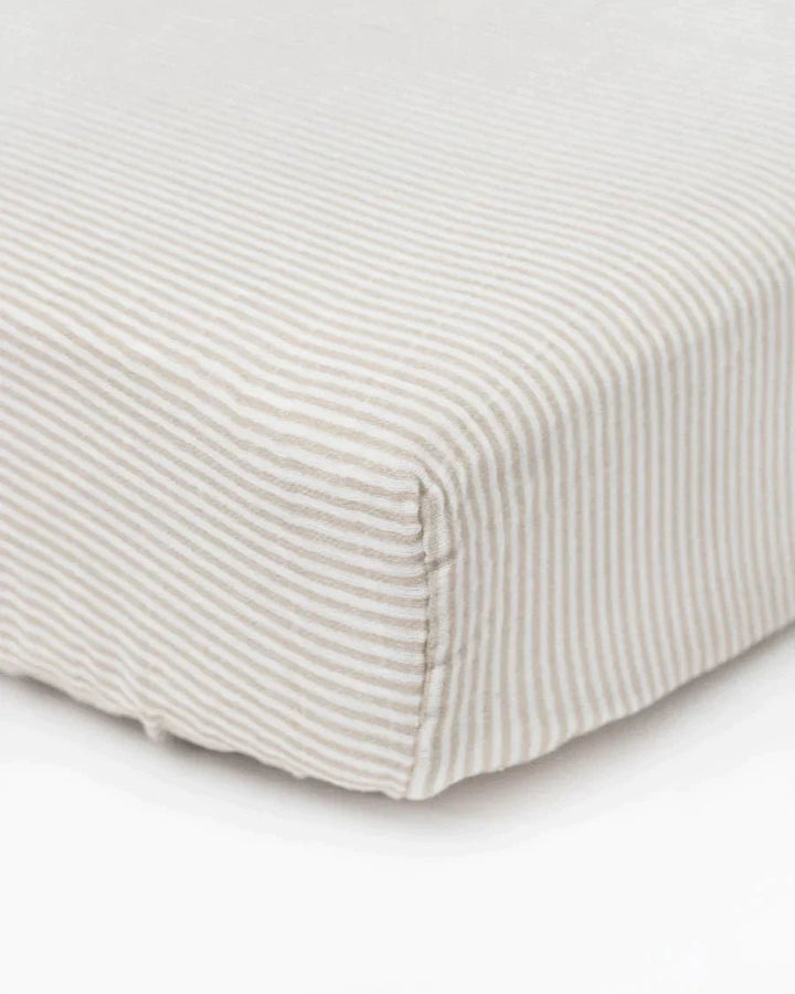little unicorn Organic Cotton Muslin Crib Sheet