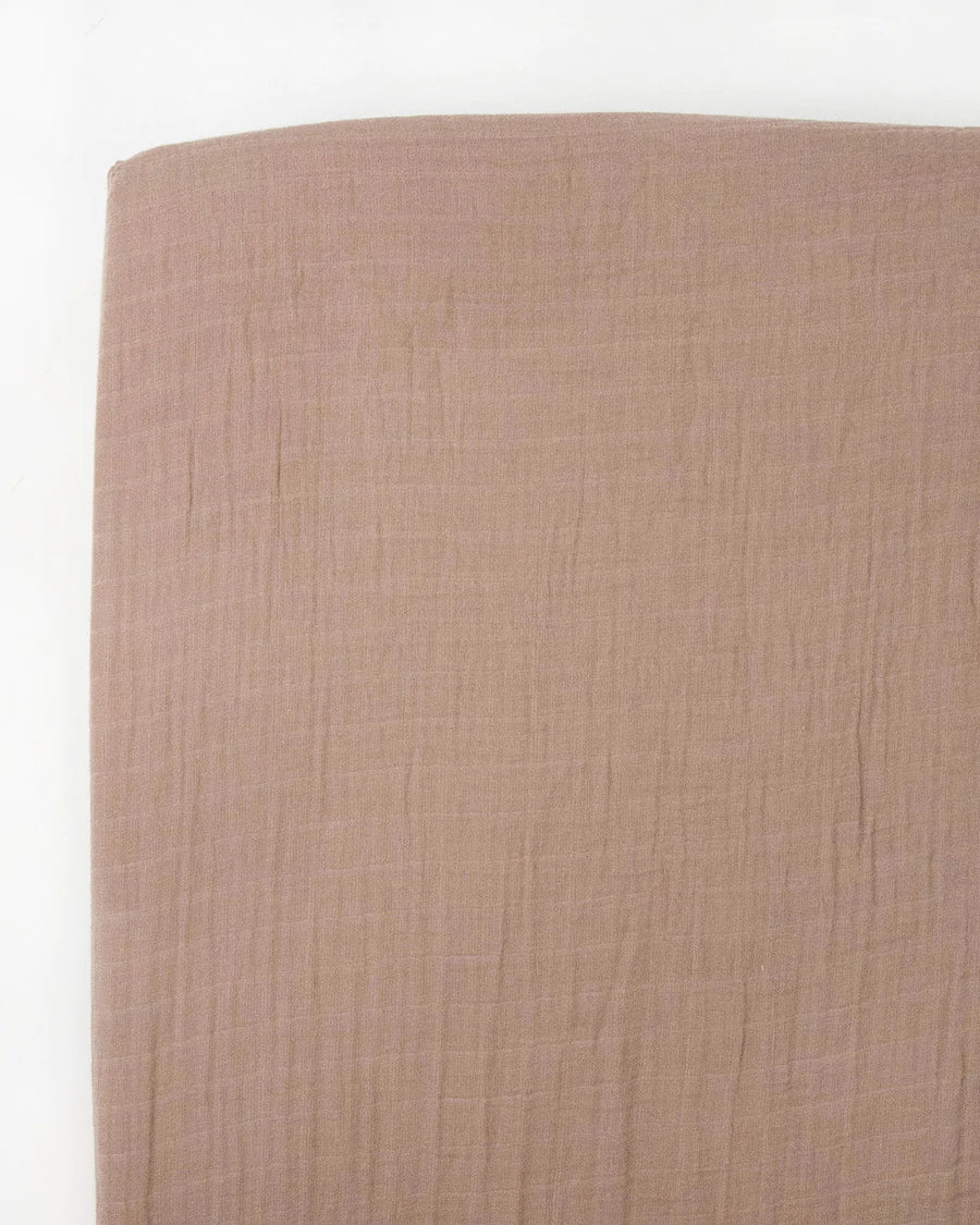 little unicorn Organic Cotton Muslin Crib Sheet