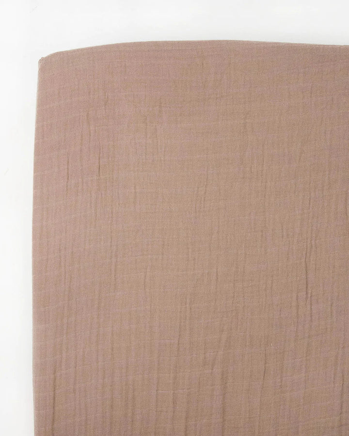 little unicorn Organic Cotton Muslin Crib Sheet
