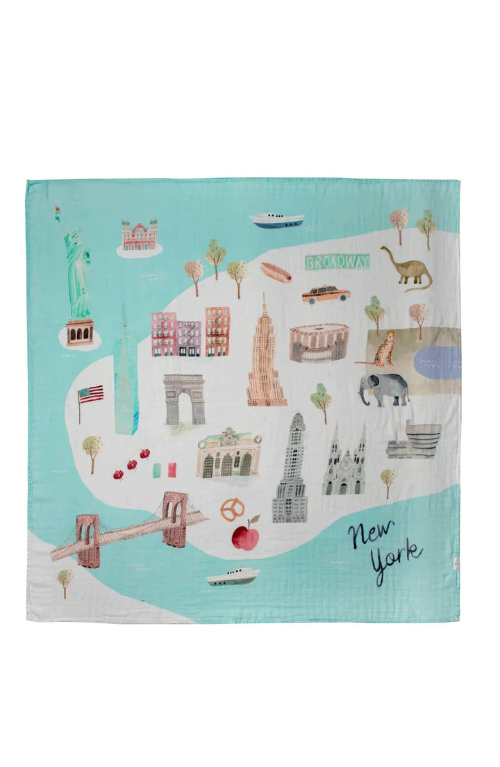 LOULOU LOLLIPOP Muslin Swaddle