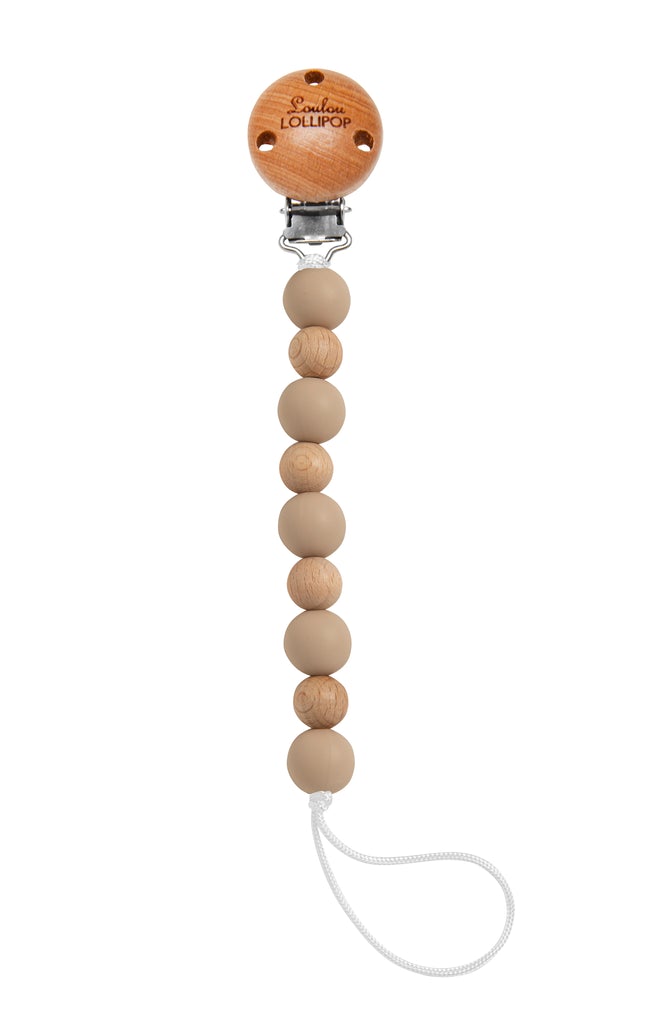 LOULOU LOLLIPOP Pacifier Clip Celeste