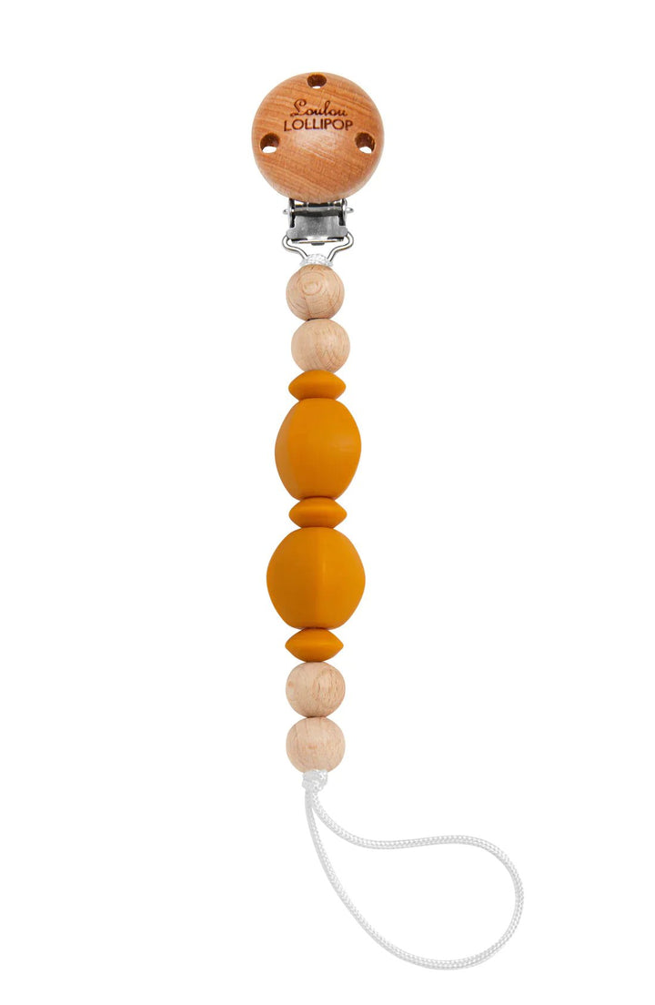 LOULOU LOLLIPOP Pacifier Clip Soleil