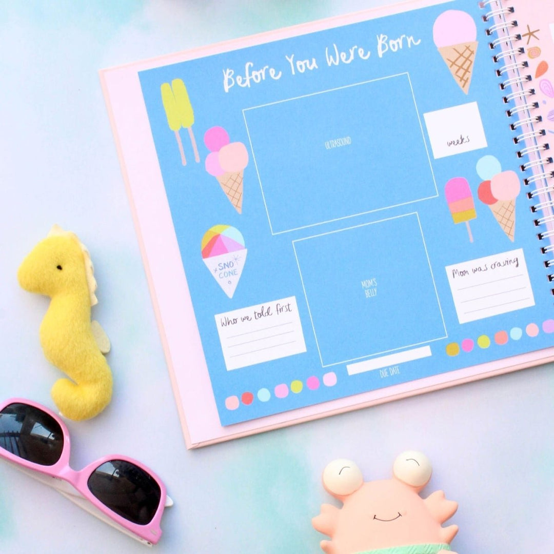 Lucy Darling Lucy Darling Little Beach Babe Memory Book Baby & Toddler