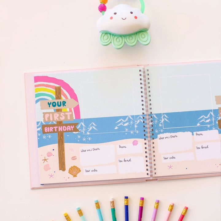 Lucy Darling Lucy Darling Little Beach Babe Memory Book Baby & Toddler