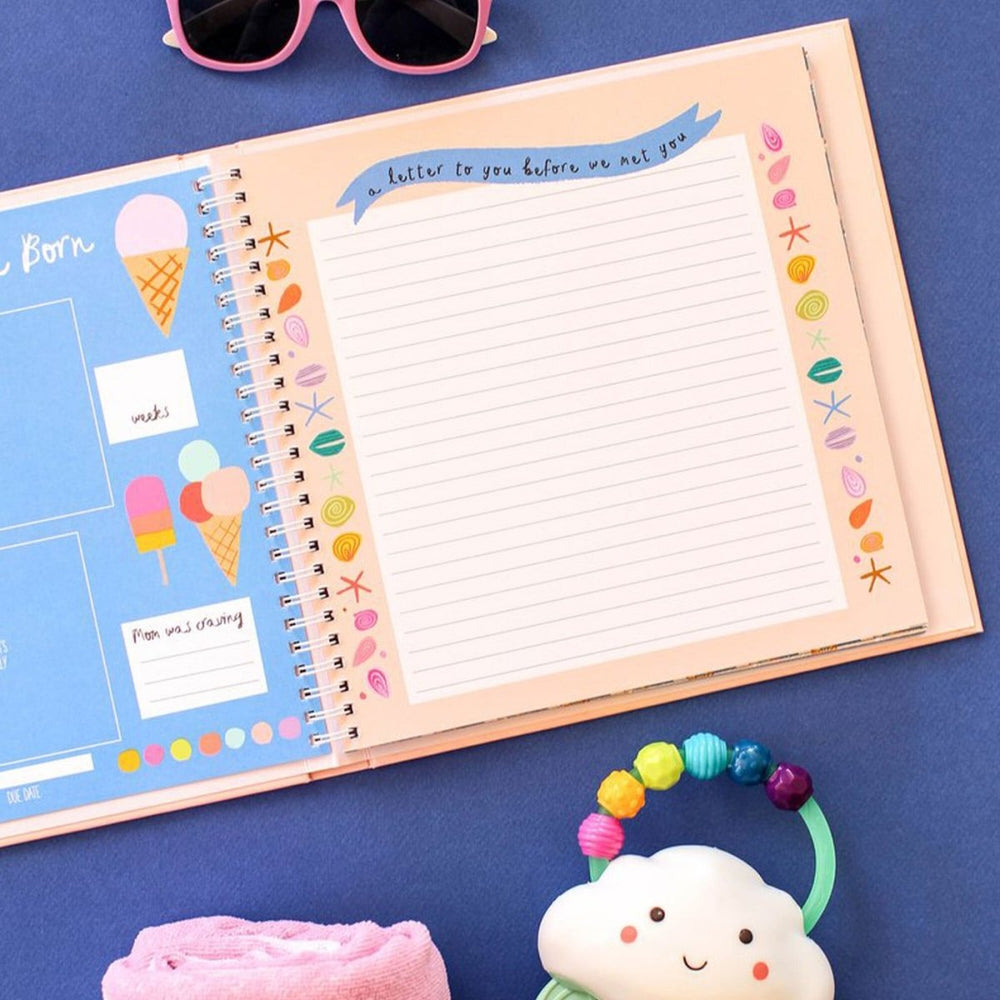 Lucy Darling Lucy Darling Little Beach Babe Memory Book Baby & Toddler