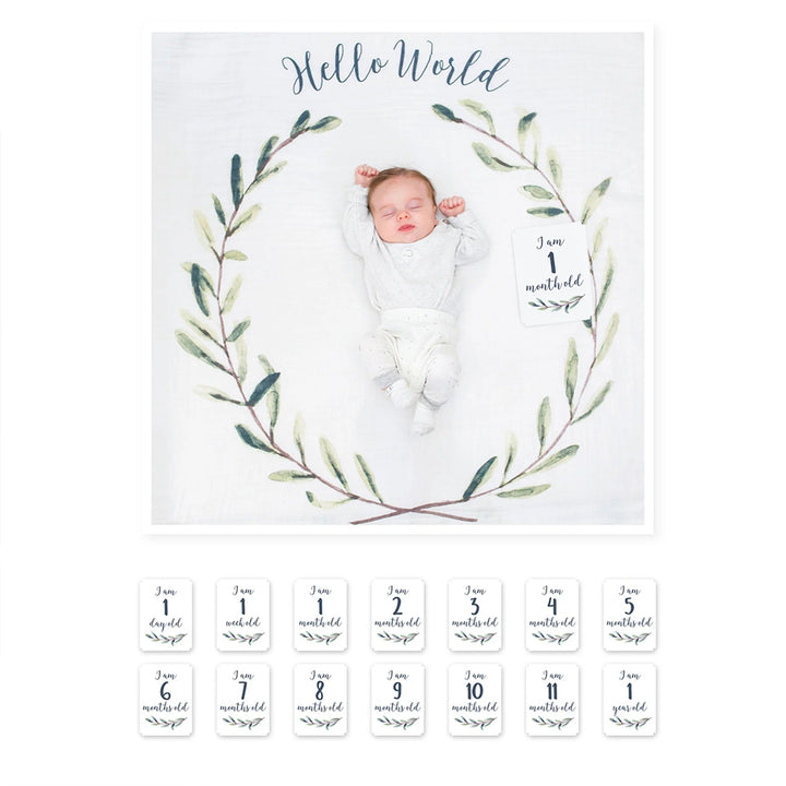 Lulujo Lulujo Baby's 1st Year Milestone Blanket