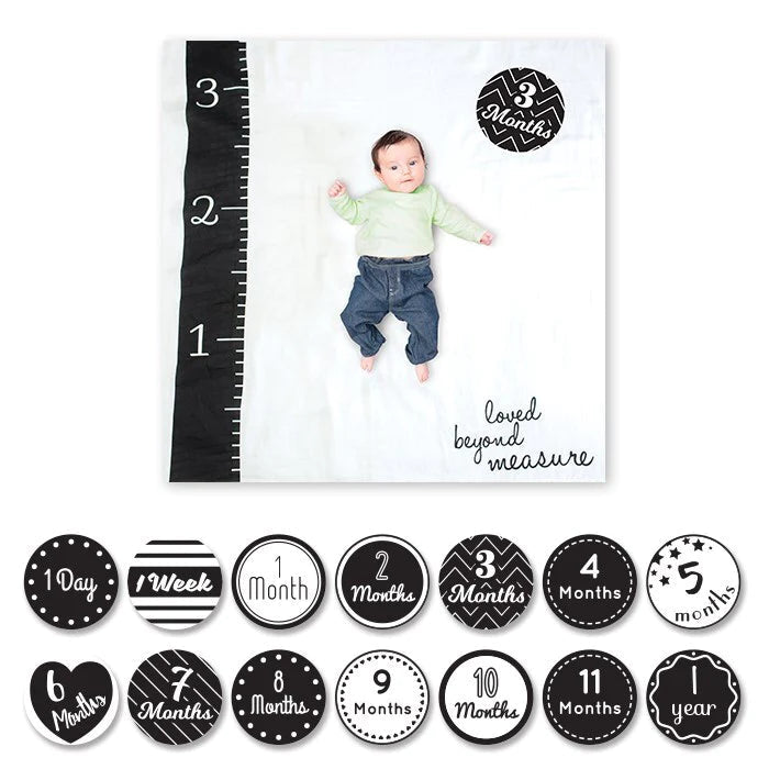 Lulujo Lulujo Baby's 1st Year Milestone Blanket