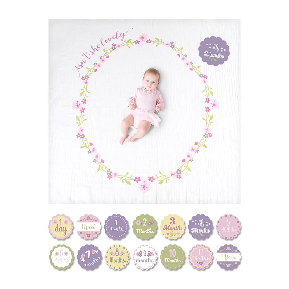 Lulujo Lulujo Baby's 1st Year Milestone Blanket