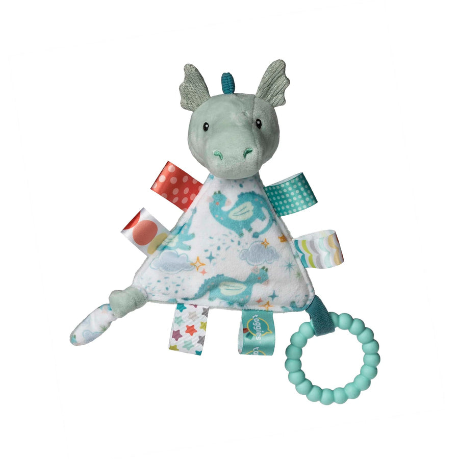 Mary Meyer Mary Meyer Taggies Triangle Drax Dragon Teething & Rattles