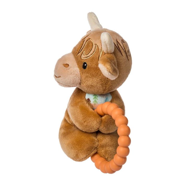 Mary Meyer Mary Meyer Teether Rattle Hetty Highland Cow Teething & Rattles