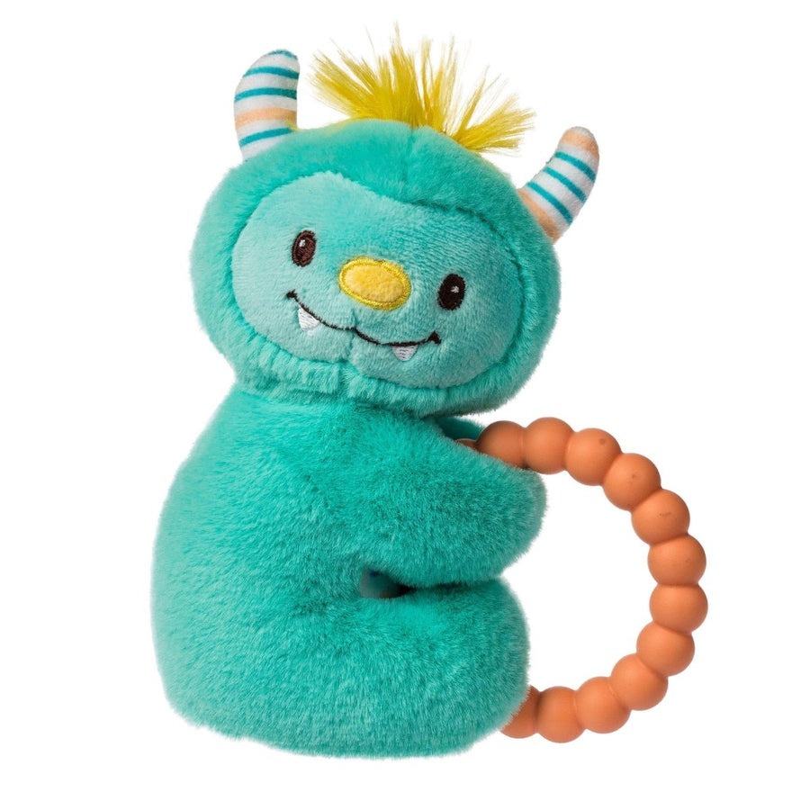 Mary Meyer Mary Meyer Teether Rattle - Mookie Monster - 6" Teething & Rattles