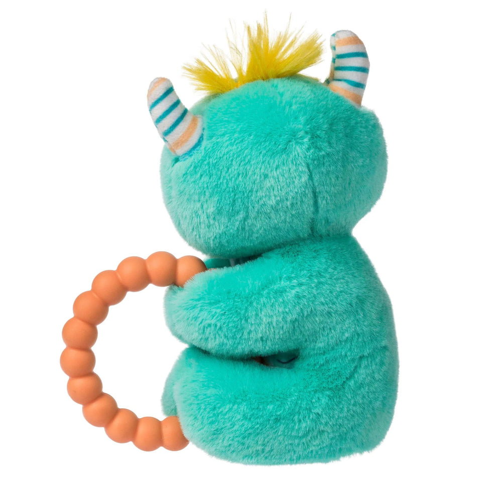 Mary Meyer Mary Meyer Teether Rattle - Mookie Monster - 6" Teething & Rattles