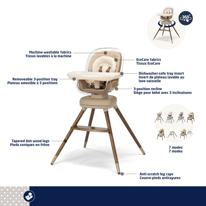 Maxi Cosi Maxi Cosi Kiskadee 360 Rotating High Chair