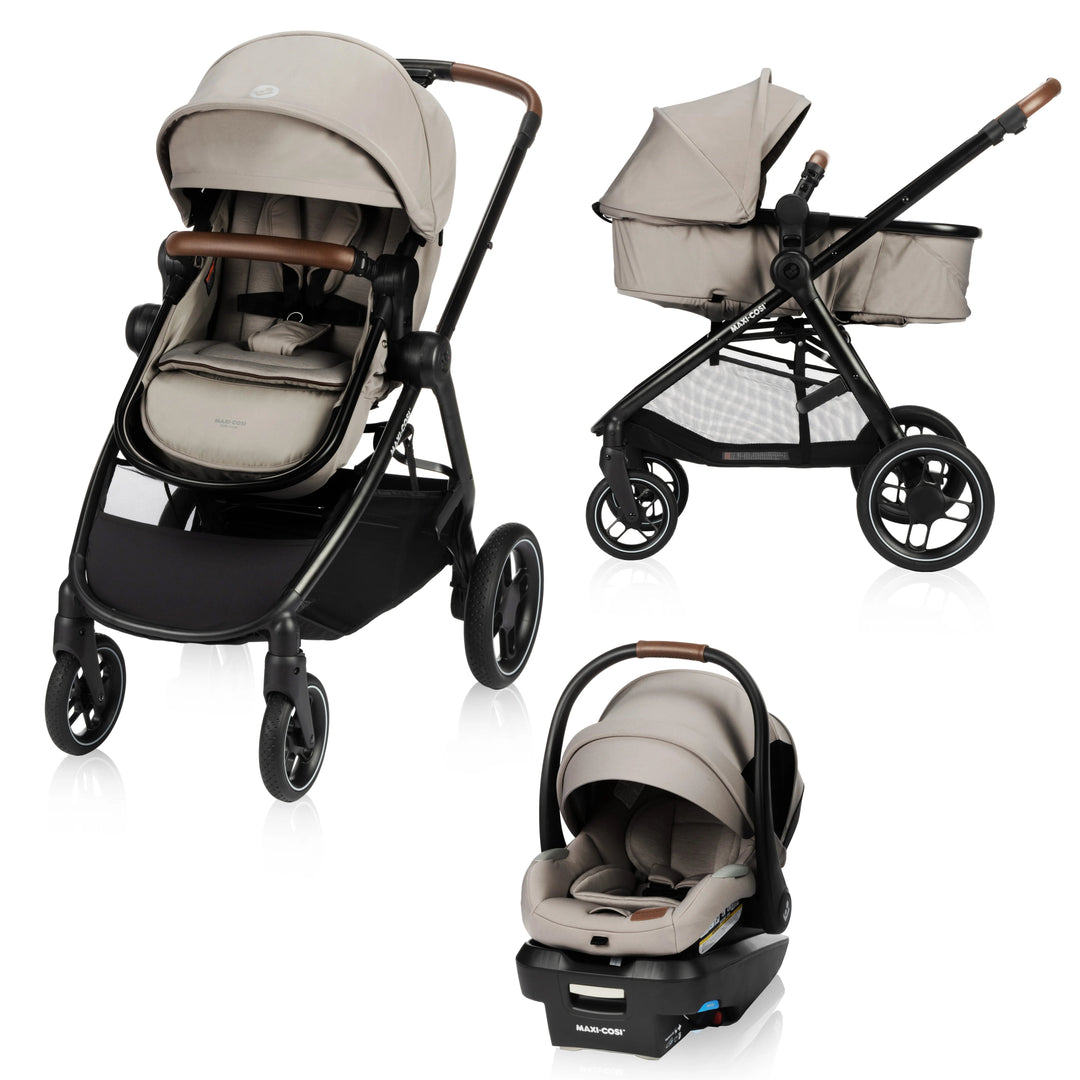 Maxi Cosi Zelia Luxe 5-in-1 Travel System for Easy Mobility