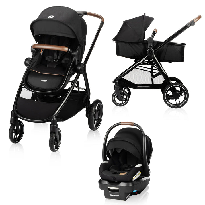 Maxi Cosi Zelia Luxe 5-in-1 Modular Travel System | Macklem's Canada Maxi Cosi Zelia Luxe 5-in-1 Modular Travel System | Macklem's Canada