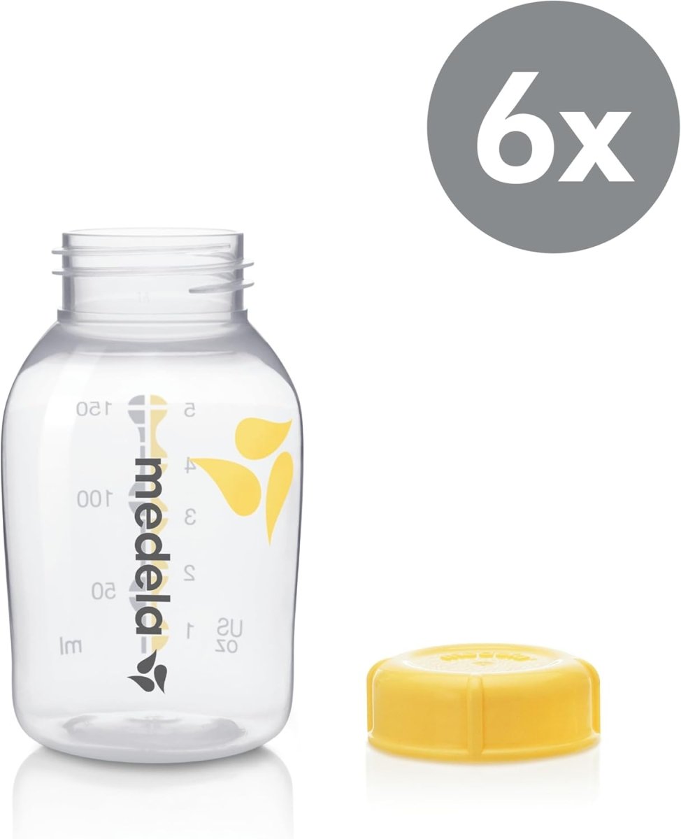 Medela Medela Breast Milk Collection and Storage Bottles, 6 Pack, 150ml/5oz