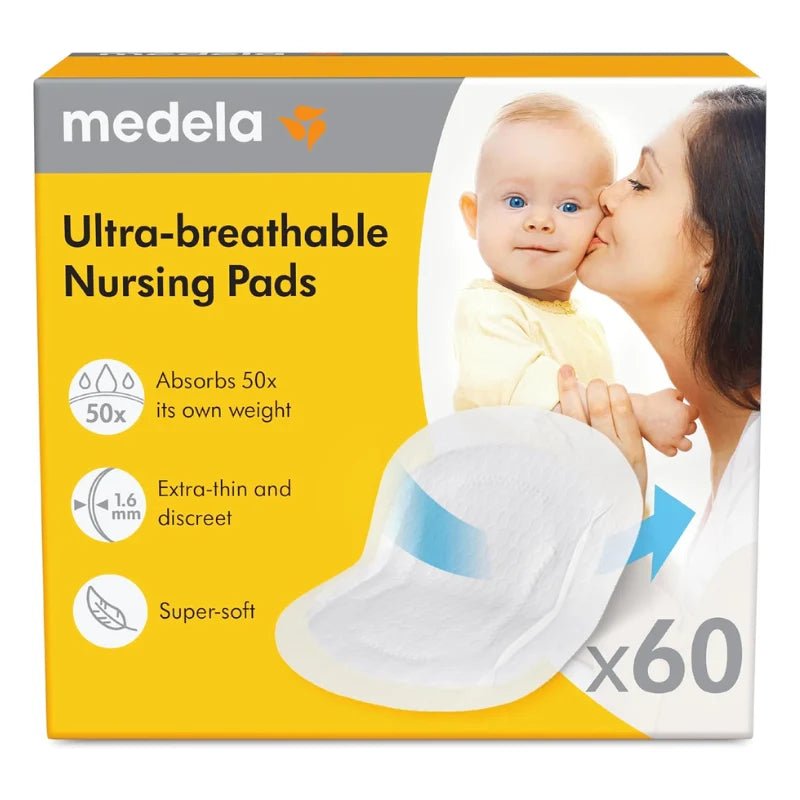 Medela Ultra Breathable Nursing Pads 60 - Image 1