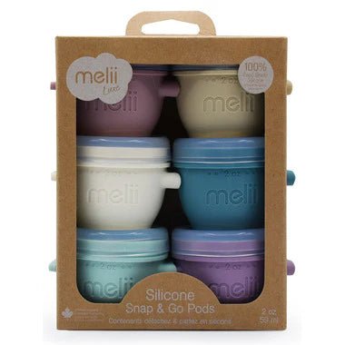 Melii Luxe Silicone Snap & Go Pods (2oz, set of 6) - Image 4