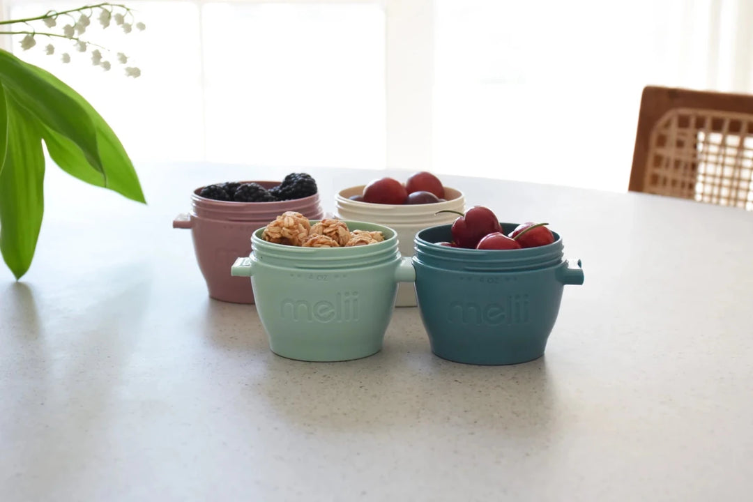 Melii Luxe Silicone Snap & Go Pods (4oz, set of 4) Bold - Image 7