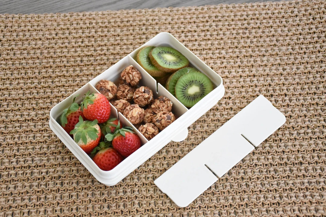 Melii Luxe Snackle Box 6 Compartment Ivory - Image 5