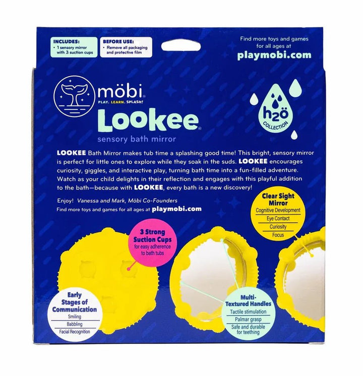 mobi Mobi Lookee Sensory Bath Mirror Bath Toys