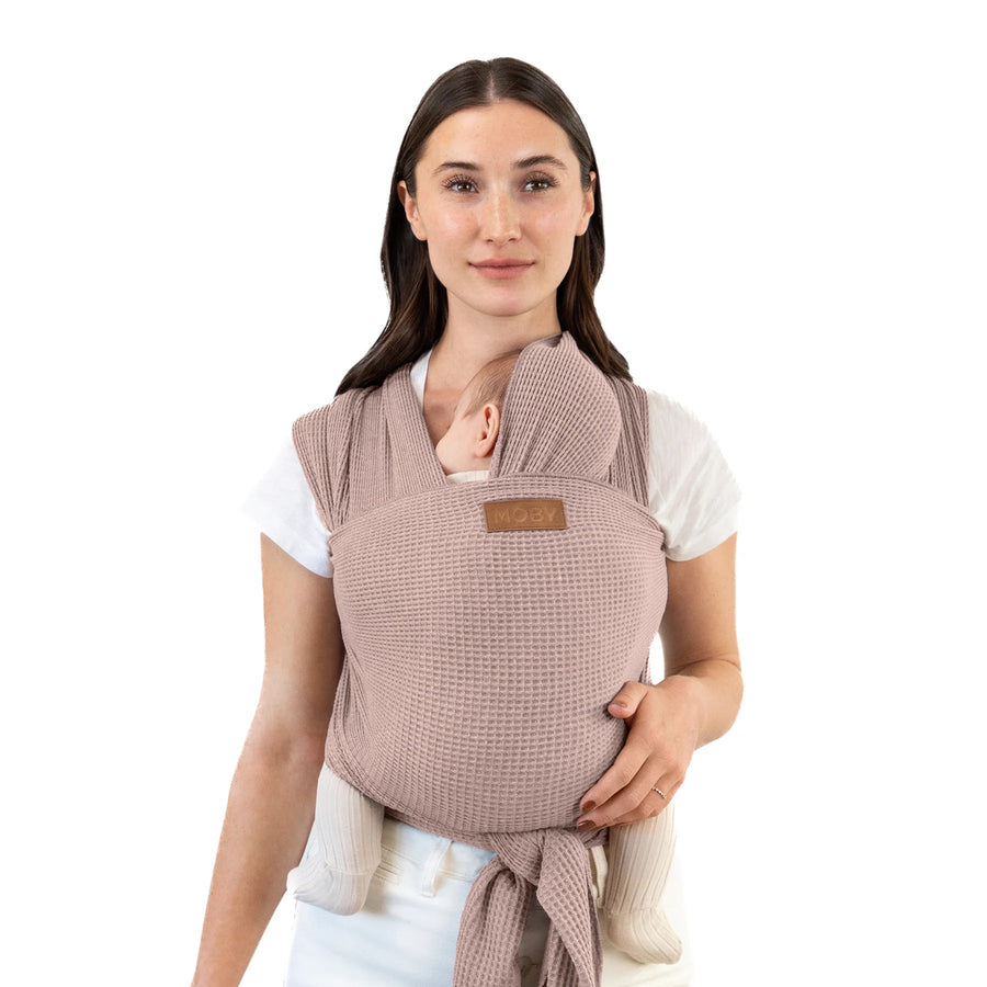 Moby Waffle Knit Wrap - Sandstone