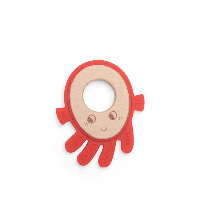 Moulin Roty Aventures de Paulie - Teething Rings Octopus - Image 3