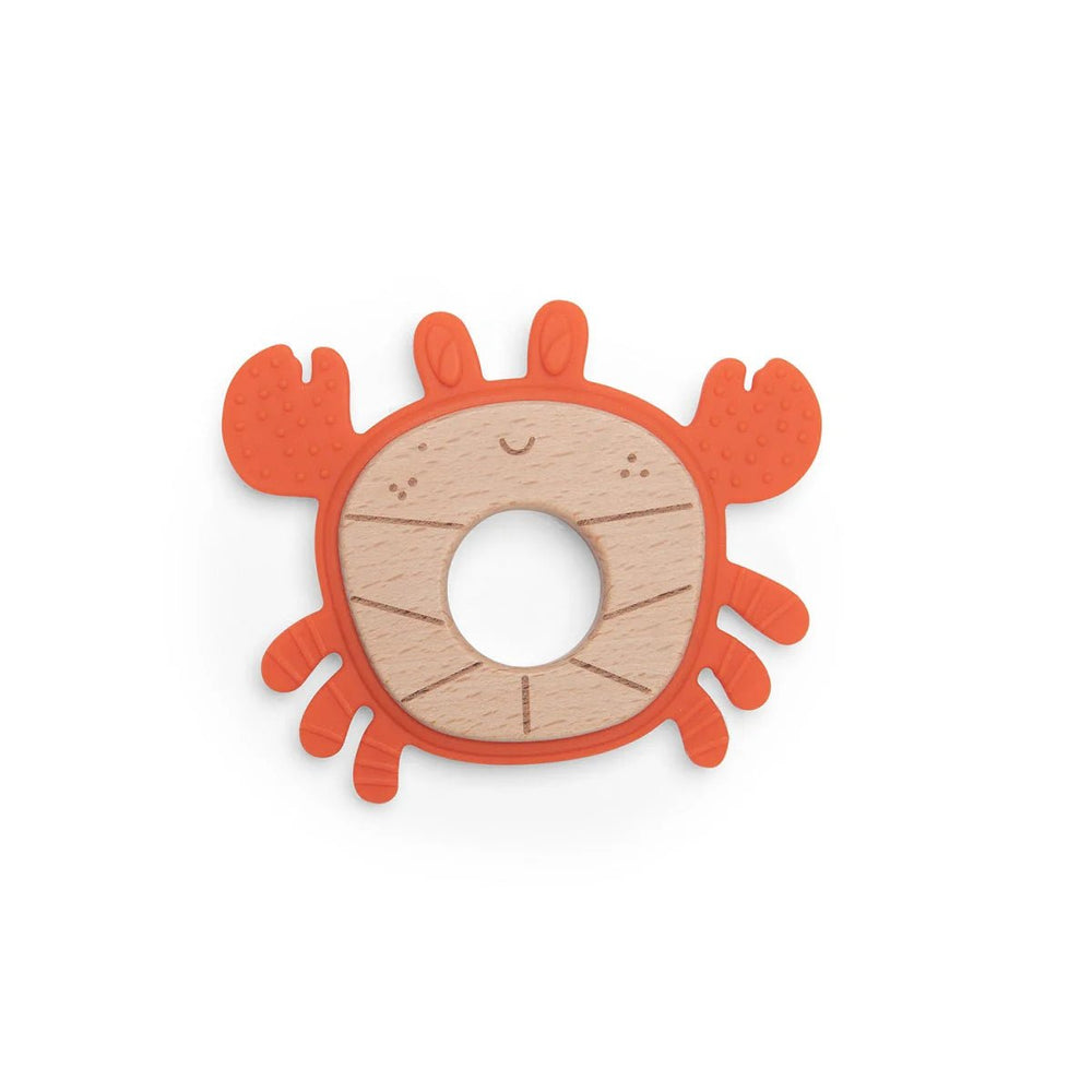 Moulin Roty Aventures de Paulie - Teething Rings Crab - Image 2