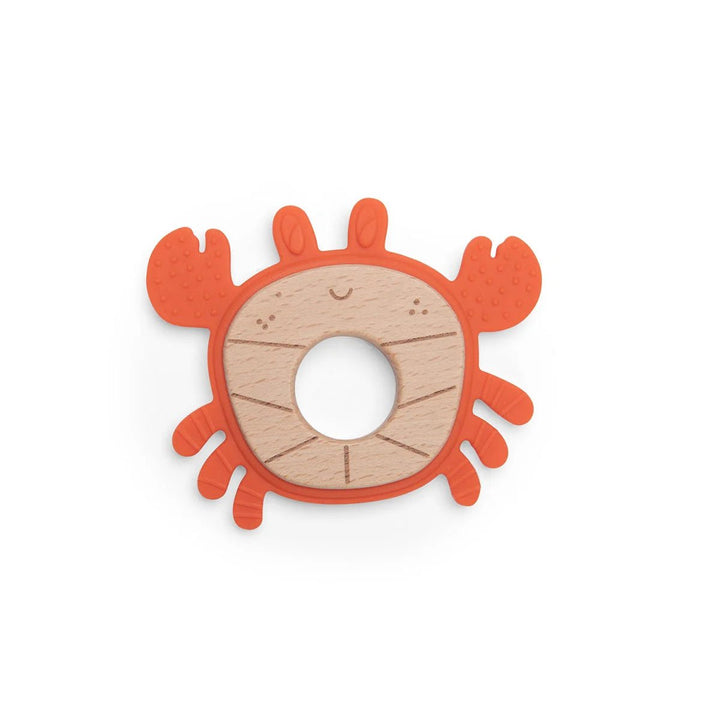 Moulin Roty Aventures de Paulie - Teething Rings Crab - Image 2