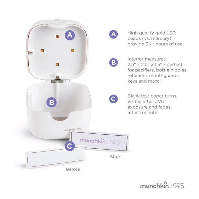 Munchkin Mini Portable UV - C Sterilizer