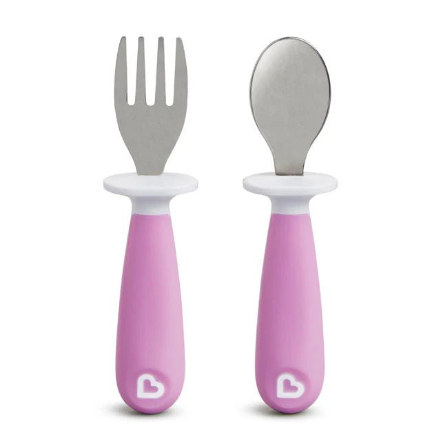 Munchkin Raise™ Toddler Fork & Spoon Set