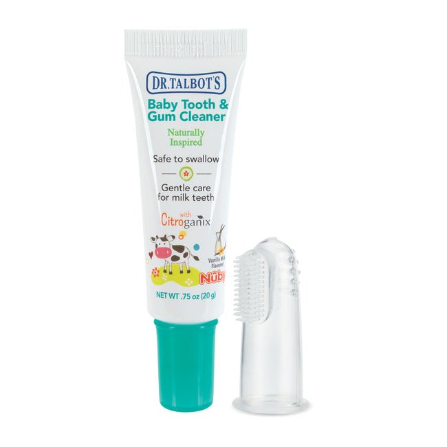 Nuby Dr Talbot's Baby Tooth & Gum Cleaner health and safety - Image 1