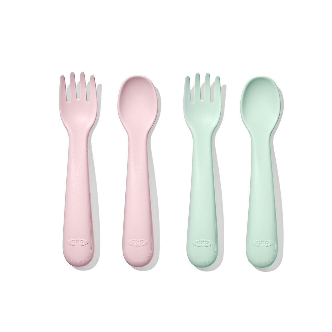 OXO Tot Plastic Forks & Forks 2pk