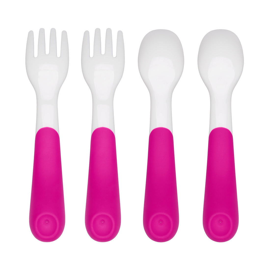 OXO Tot Plastic Forks & Forks 2pk