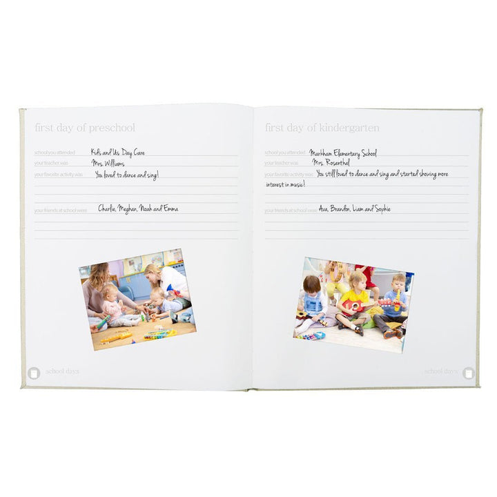 Pearhead Pearhead Linen Babybook