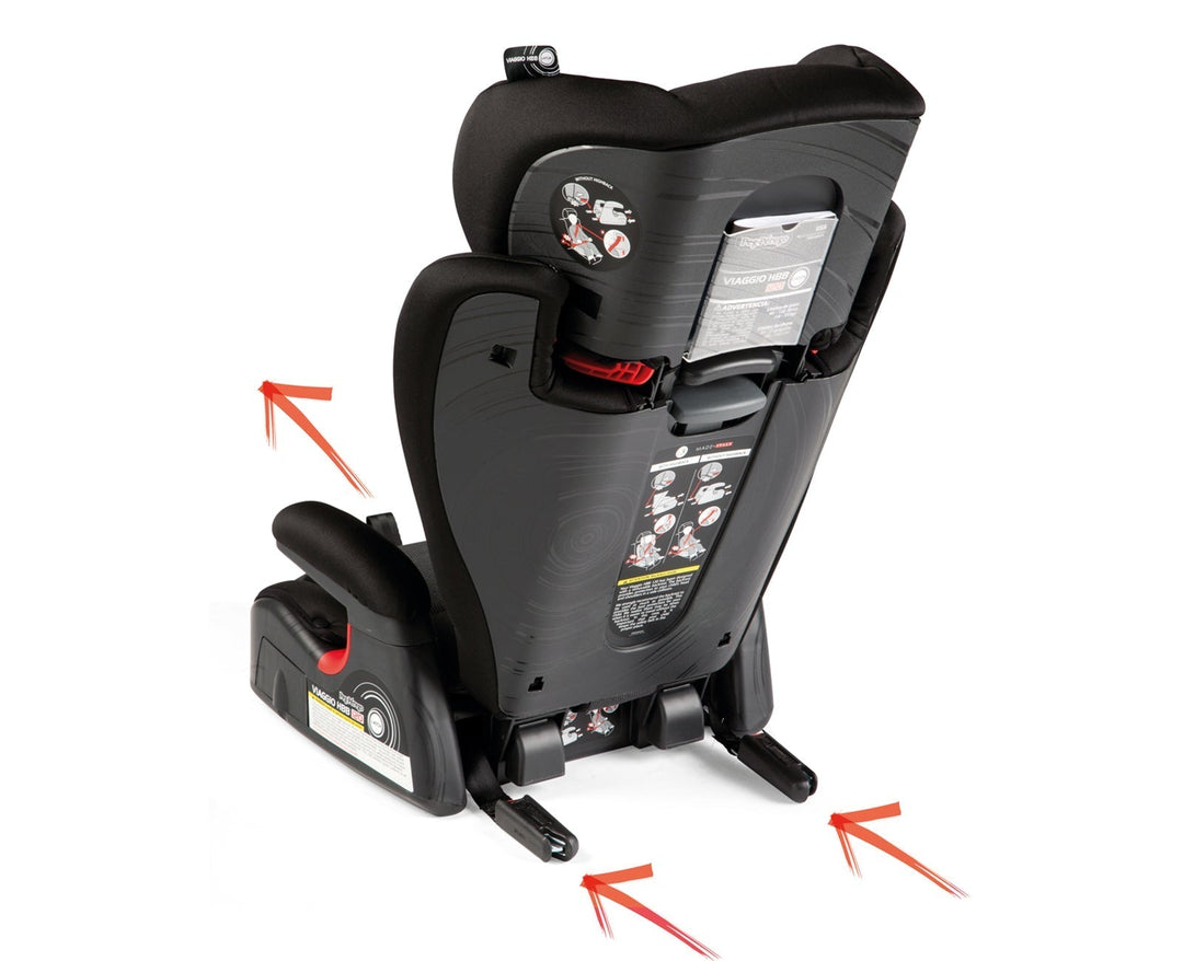 peg perego viaggio hbb 120 booster car seat licorice Peg Perego - Viaggio HBB 120 Booster Car Seat