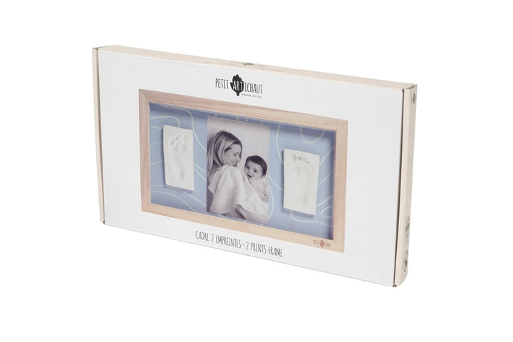 Petit Artichaut Petit Artichaut - 2 Prints Frame - Blue Abstract Keepsakes