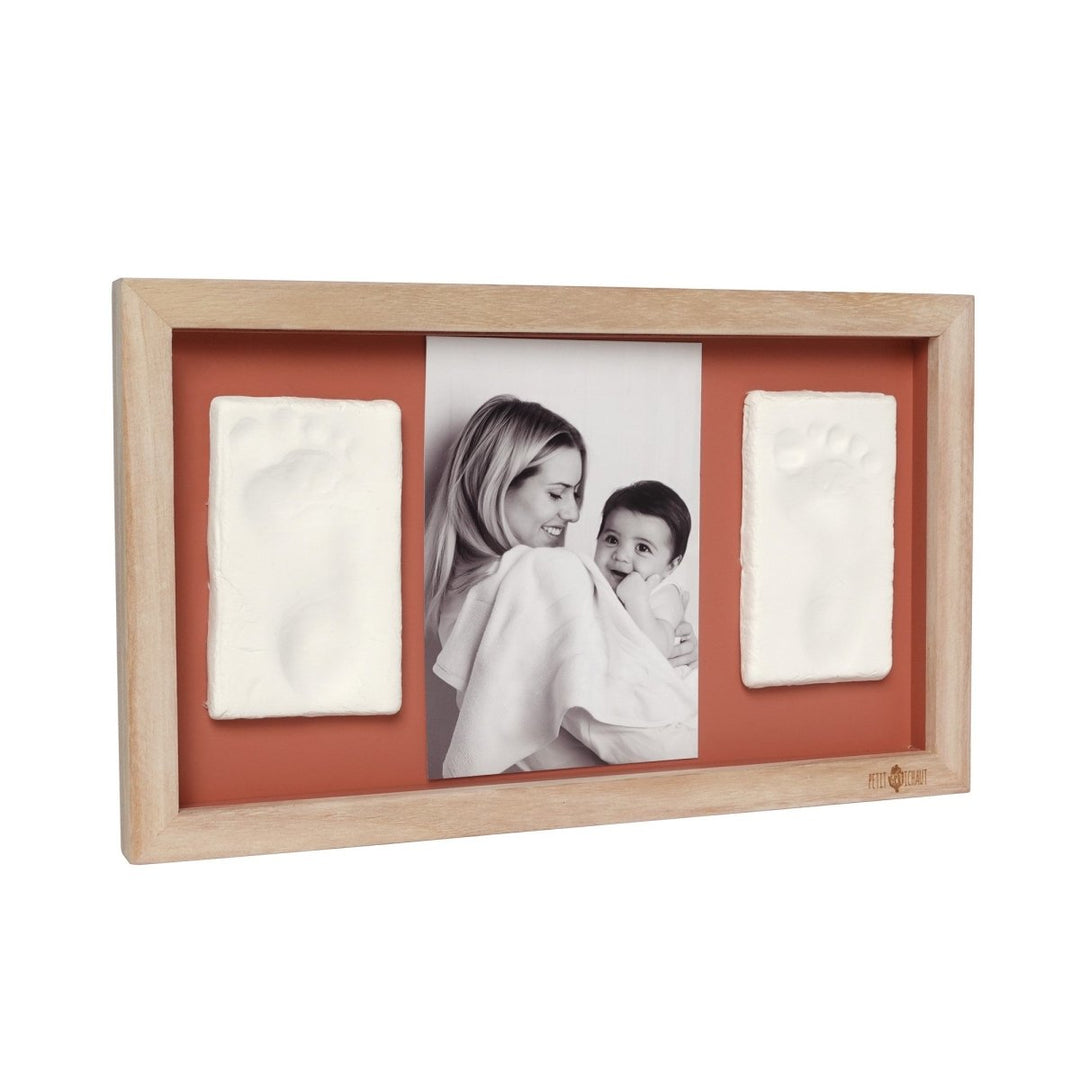 Petit Artichaut Petit Artichaut - 2 Prints Frame - Rainbow Terracotta Keepsakes