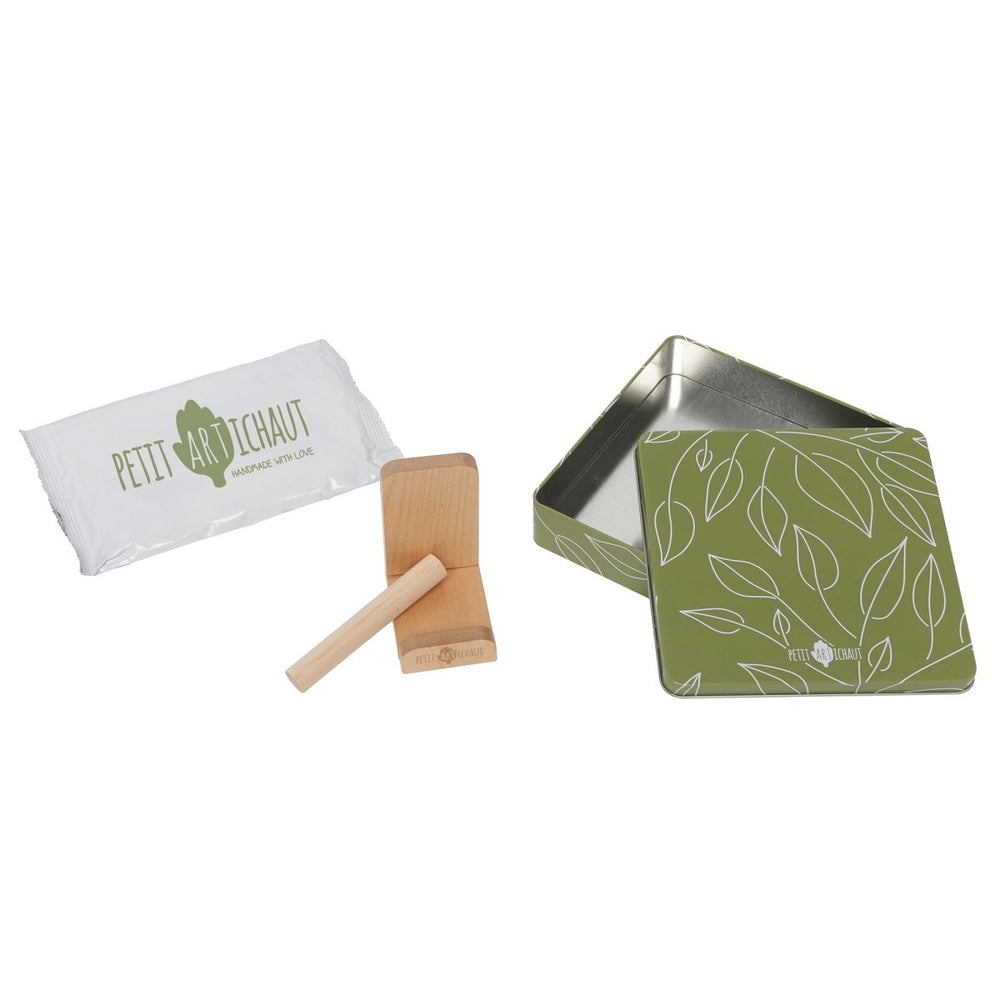 Petit Artichaut Petit Artichaut - Baby Box Square - Olive Tree Keepsakes