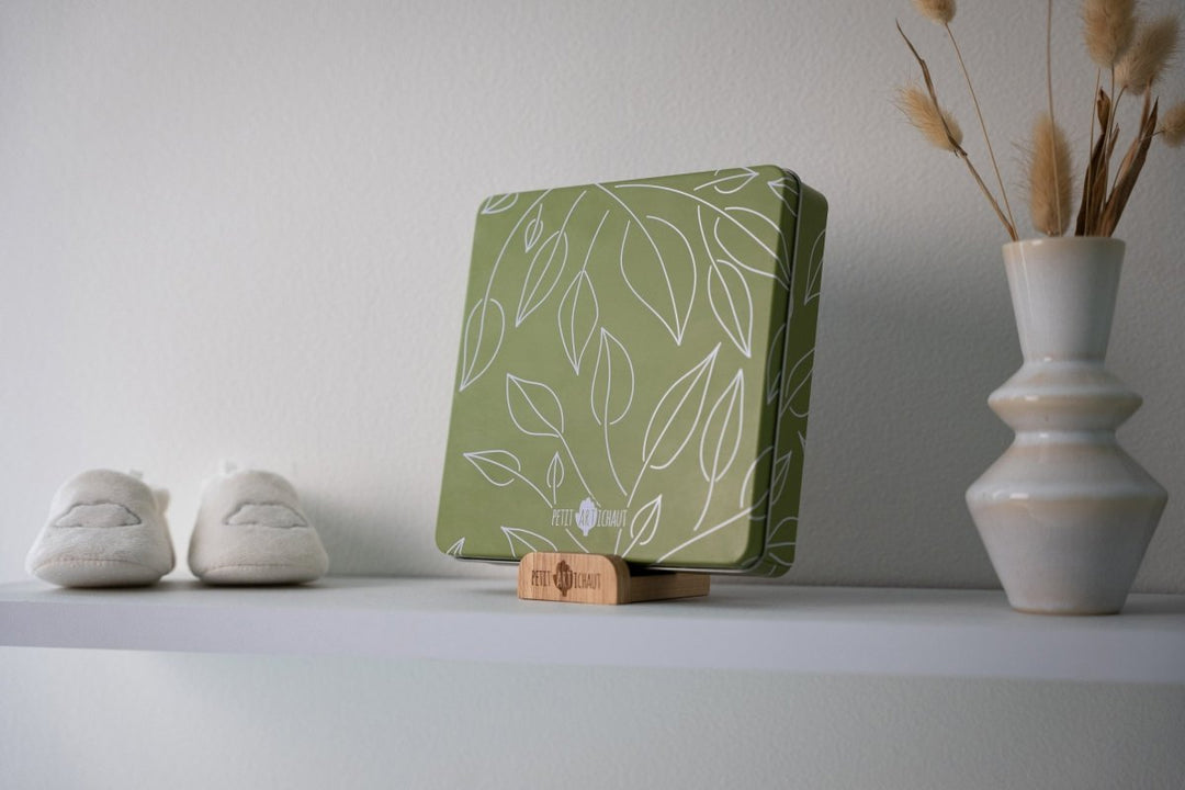 Petit Artichaut Petit Artichaut - Baby Box Square - Olive Tree Keepsakes