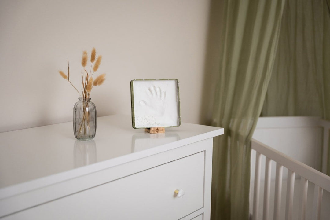 Petit Artichaut Petit Artichaut - Baby Box Square - Olive Tree Keepsakes