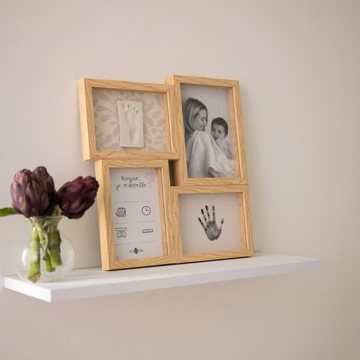Petit Artichaut Petit Artichaut - Puzzle Frame - Ivy Grey Keepsakes